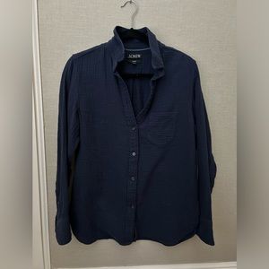 J. Crew Classic Fit Gauze Shirt